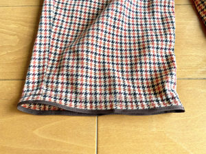 古いズボン再利用 裾処理