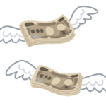 出費のイラスト